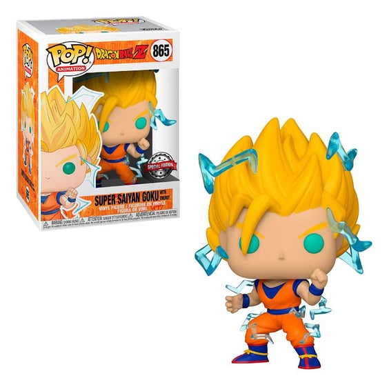 Фігурка Funko POP!: Animation: Dragon Ball: Super Saiyan Goku w/ Energy (Special Edition), (50340)
