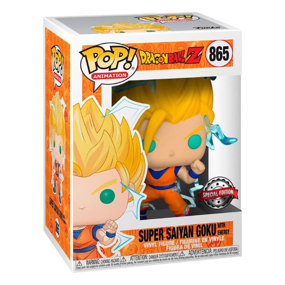 Фігурка Funko POP!: Animation: Dragon Ball: Super Saiyan Goku w/ Energy (Special Edition), (50340) 3