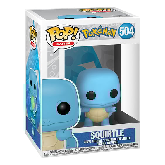 Фігурка Funko POP!: Games: Pokemon: Squirtle, (50402) 3