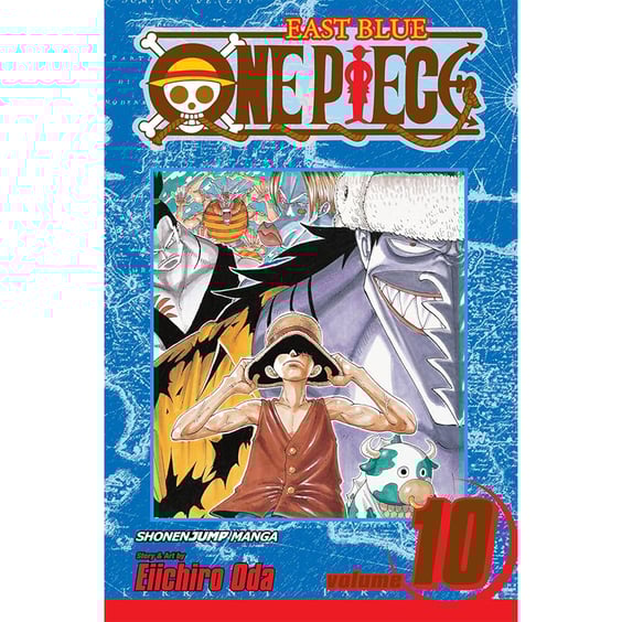 Манґа One Piece. OK, Let's STAND UP! Volume 10, (504063)