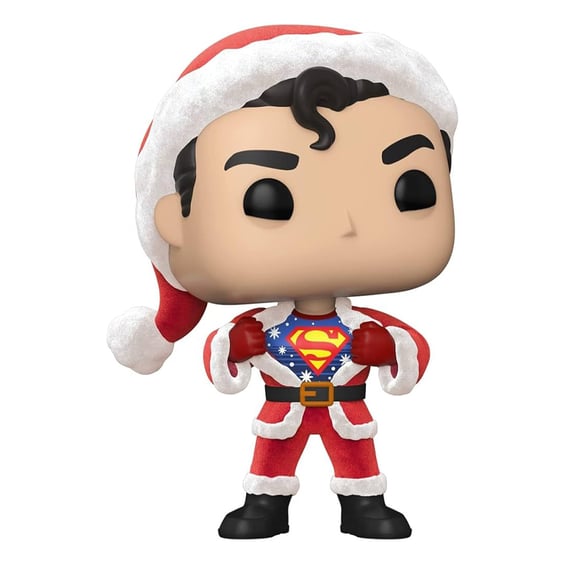 Фігурка Funko POP!: Heroes: DC: Superman in Holiday Sweater (Flocked) (Special Edition), (50641) 2