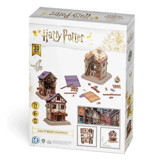 3D пазл 4D Puzz: Wizarding World: Harry Potter: Quality Quidditch Supplies, (510681) 7