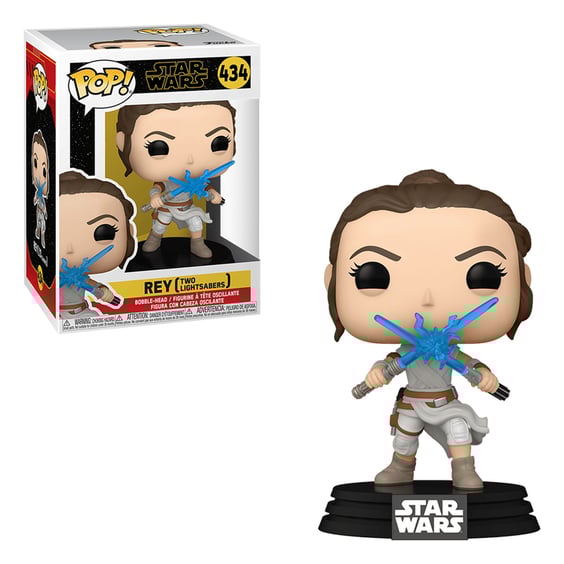 Фигурка Funko POP!: Star Wars: Rey (Two Lightsabers), (51484)