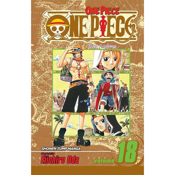 Манга One Piece. Ace Arrives. Volume 18, (515120)