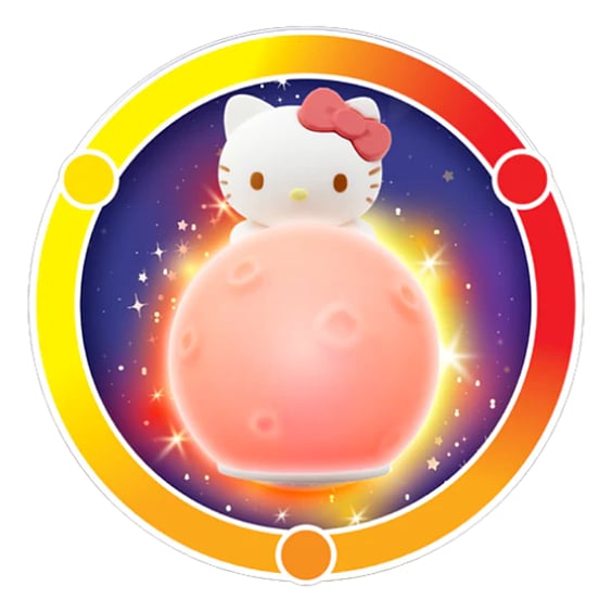 Фигурка-светильник YuMeToys: Sanrio: Hello Kitty and Friends: Little Moon Light: Hello Kitty, (515265) 2