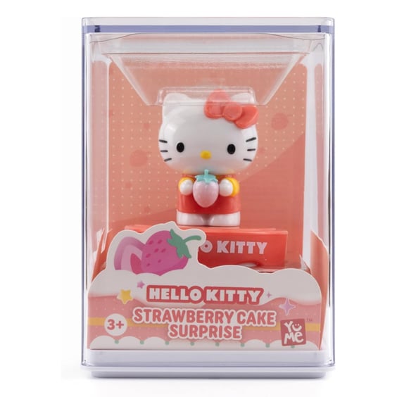 Коллекционная фигурка YuMeToys: Sanrio: Hello Kitty and Friends: Strawberry Cake Surprise: Hello Kitty, (516712) 3