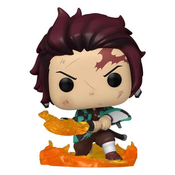 Фігурка Funko POP!: Animation: Demon Slayer: Tanjiro Kamado (Hinokami Kagura Dance) (Special Edition), (52265) 2
