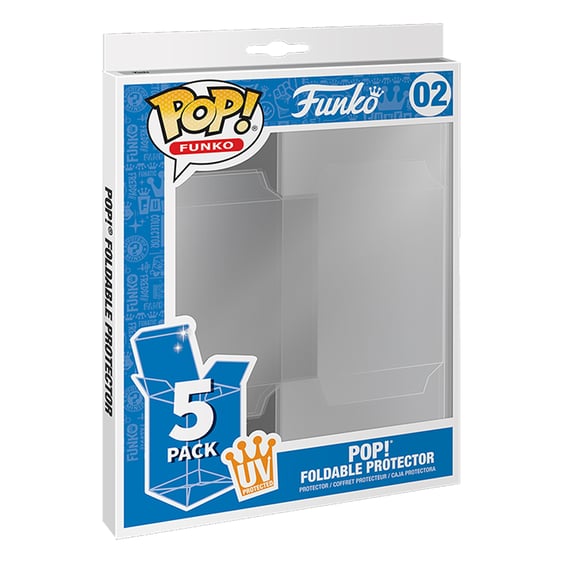 Защитная коробка (протектор) Funko POP!: Foldable POP! Protector (5-Pack), (53008) 2