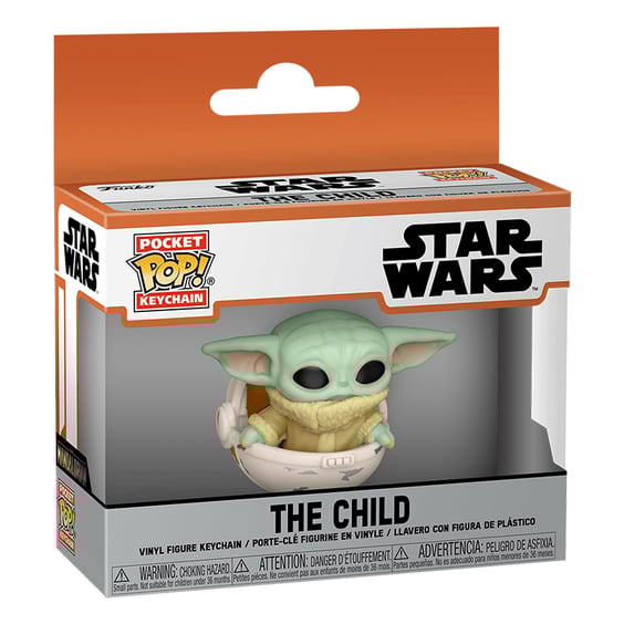 Брелок Funko POP!: Keychain: Star Wars: The Mandalorian: The Child, (53044) 3