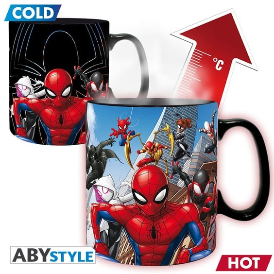 Кухоль-хамелеон ABYstyle: Marvel: Spider-Man: Multiverse, (53569) 2