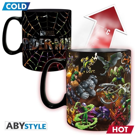 Кухоль-хамелеон ABYstyle: Marvel: Spider-Man: Multiverse, (53569) 3
