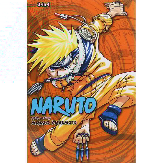 Манґа Naruto. The Hero's Bridge!!. Volume 2 (3-in-1 Edition: Volumes 4-6) (Omnibus), (539904)