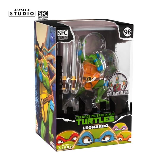 Колекційна фігурка ABYstyle Studio: Teenage Mutant Ninja Turtles: Leonardo, (5404) 6