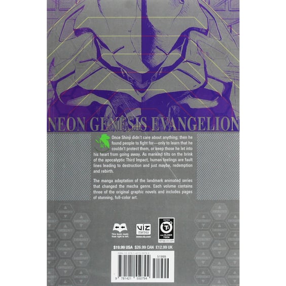 Манга Neon Genesis Evangelion Volume 1 (3-in-1 Edition: Volumes 1-3) (Omnibus), (550794) 5