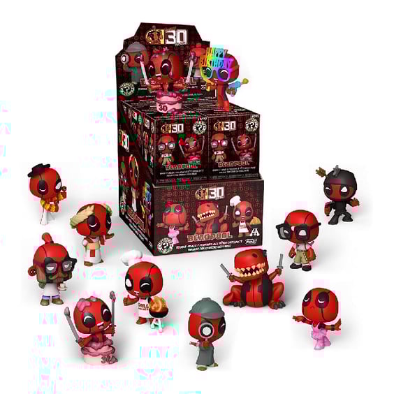 Фигурка Funko: Mistery Minis: Marvel: Deadpool (Nerdy 30 Years) (Blind Box: 1 з 12), (55210)