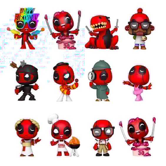 Фигурка Funko: Mistery Minis: Marvel: Deadpool (Nerdy 30 Years) (Blind Box: 1 з 12), (55210) 2