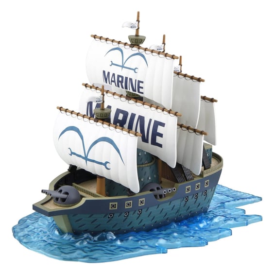 Збірна модель Bandai: One Piece: Grand Ship Collection: Marine Warship, (556196) 2