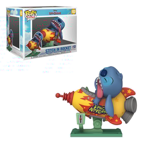Фігурка Funko POP!: Rides: Disney: Lilo & Stitch: Stitch in Rocket, (55620)