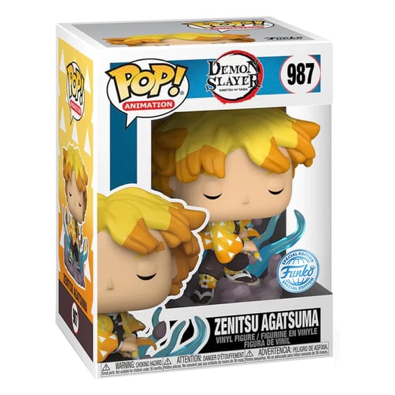 Фигурка Funko POP!: Animation: Demon Slayer: Zenitsu Agatsuma (Special Edition), (56103) 3