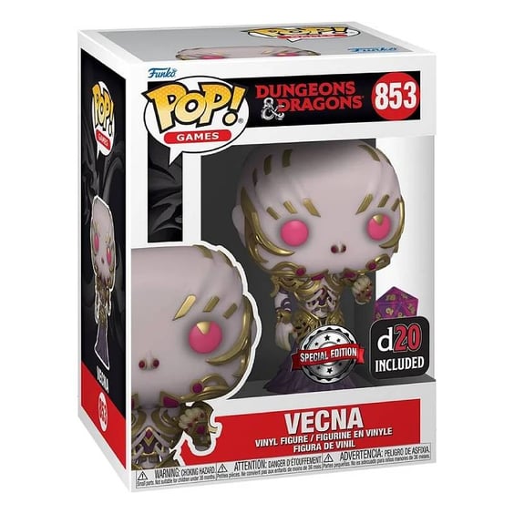 Фигурка Funko POP!: Games: Dungeons & Dragons: Vecna (with D20) (Special Edition), (56467) 3