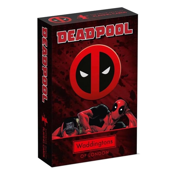 Игральные карты Winning Moves: Waddingtons Number 1: Marvel: Deadpool, (56663)