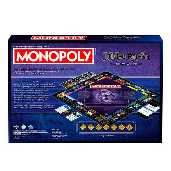 Настольная игра Winning Moves: Monopoly: Jujutsu Kaisen, (56724) 8
