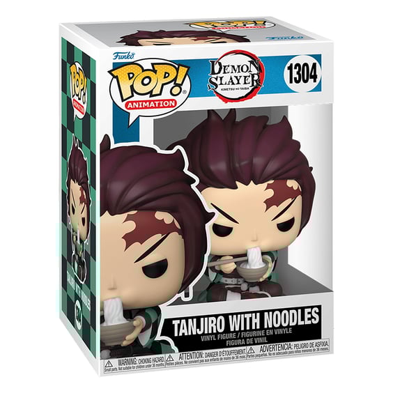 Фигурка Funko POP!: Animation: Demon Slayer: Tanjiro w/ Noodles, (57346) 3
