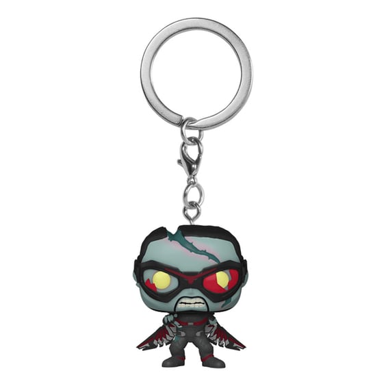 Брелок Funko Pocket POP!: Keychain: Marvel (Studios): What If...?: Zombie Falcon, (57401) 2