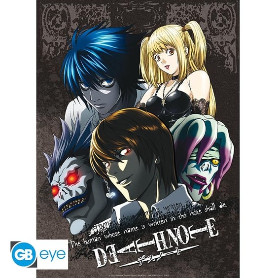 Набор постеров GB Eye: Chibi: Death Note: Members and Logo (2 шт.), (57482) 2