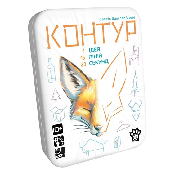 Настільна гра Woodcat: Контур, (580047)