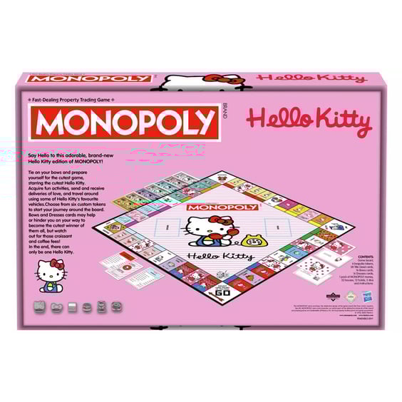 Настольная игра Winning Moves: Monopoly: Hello Kitty, (58018) 8