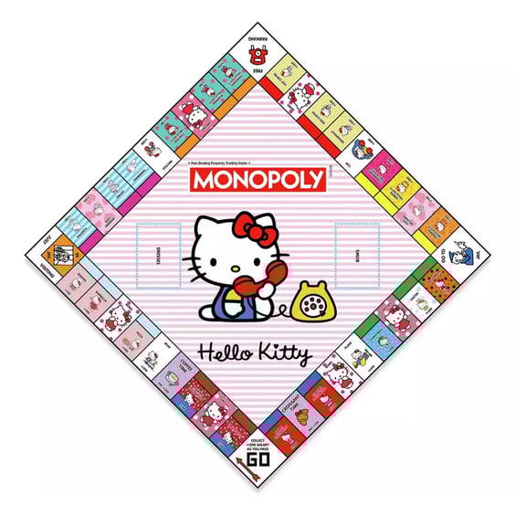 Настольная игра Winning Moves: Monopoly: Hello Kitty, (58018) 3