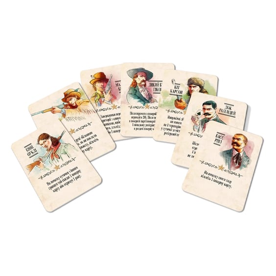 Настольная игра WoodCat: Легенди Дикого Заходу, (580207) 3
