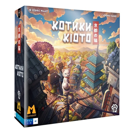 Настільна гра WoodCat: Котики Кіото, (580467)