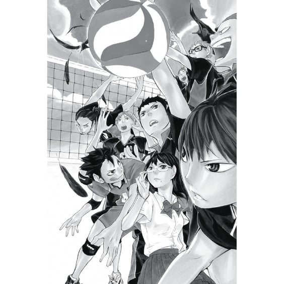 Манга Haikyuu!!. Hinata and Kageyama. Volume 1, (587660) 2