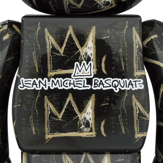 *Original* Be@rbrick: Jean-Michel Basquiat: #8 (Set) (100% & 400%), (594521) 4