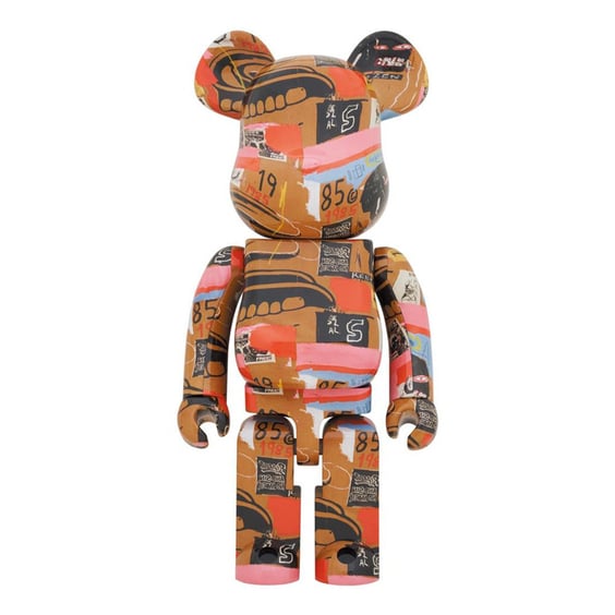 *Original* Be@rbrick: Andy Warhol x Jean-Michel Basquiat: #2 (1000%), (594958)