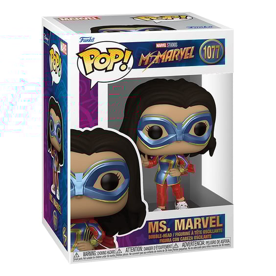 Фігурка Funko POP!: Marvel (Studios): Ms. Marvel: Ms. Marvel,  (59495) 3
