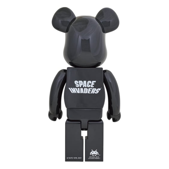 *Original* Be@rbrick: Space Invaders (1000%) (Black), (596051) 2