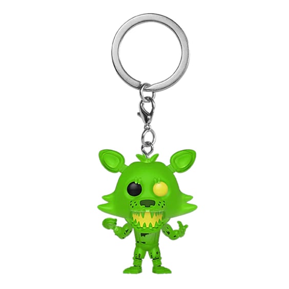 Брелок Funko Pocket POP!: Keychain: Five Nights at Freddy’s: Radioactive Foxy, (59694) 2