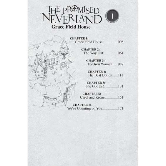 Манґа The Promised Neverland. Grace Field House. Volume 1, (597126) 3