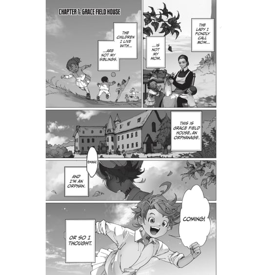 Манґа The Promised Neverland. Grace Field House. Volume 1, (597126) 4