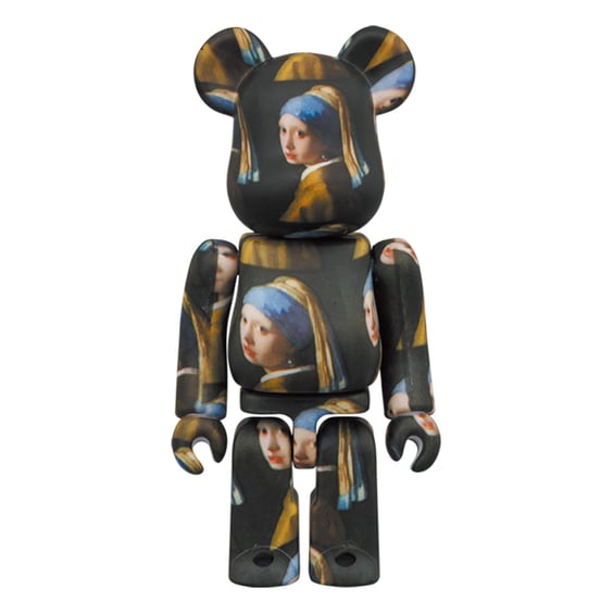 *Original* Be@rbrick: Mauritshuis: Johannes Vermeer: Girl with a Pearl Earring (Set) (100% & 400%), (599915) 2