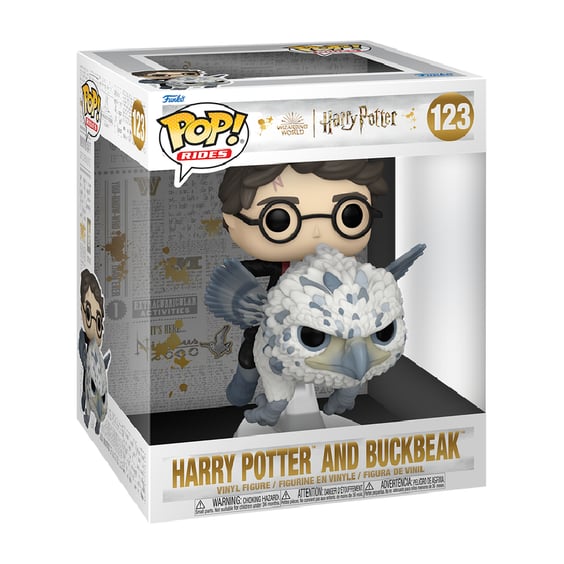 Фігурка Funko POP!: Rides: Wizarding World: Harry Potter: Harry Potter and Buckbeak, (60089) 3
