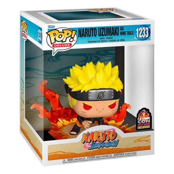 Фигурка Funko POP!: Deluxe: Naruto: Naruto Uzumaki as Nine Tails (L.A. Comic Con 2022 Show Exclusive), (60296) 4