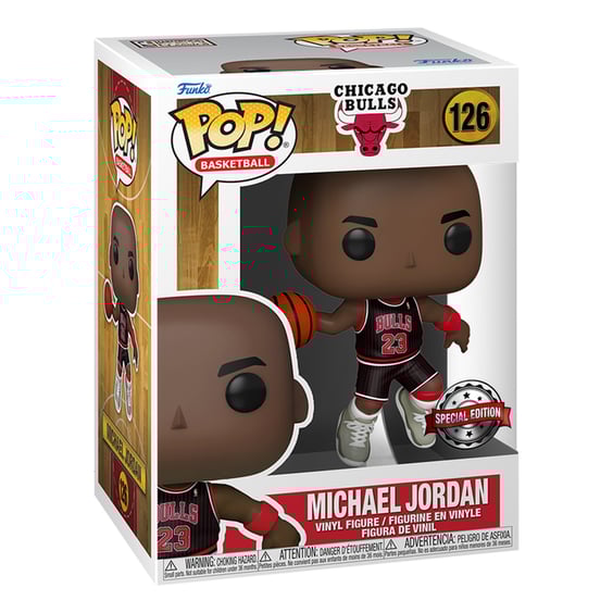 Фігурка Funko POP!: Basketball: NBA: Chicago Bulls: Michael Jordan (Special Edition), (60463) 3