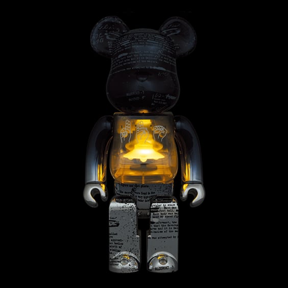 *Original* Be@rbrick: U.F.O. (Ver. 2.0) (400%), (605661) 3