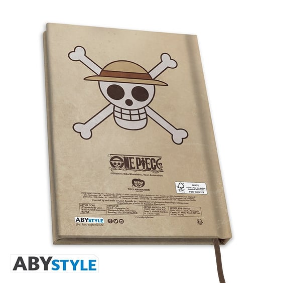 Блокнот ABYstyle: One Piece: Monkey D. Luffy: «Wanted», (60595) 2