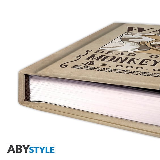 Блокнот ABYstyle: One Piece: Monkey D. Luffy: «Wanted», (60595) 4