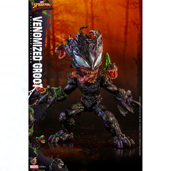 Колекційна фігура Hot Toys: Television Masterpiece: Marvel: Spider-Man: Maximum Venom: Venomized Groot, (605986) 6